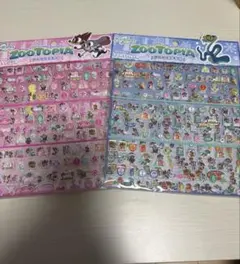 ズートピア　Zootopia ぷくぷくシール