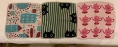 Atsuko Matano　3重ガーゼハンカチ ハンカチ3枚セット