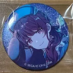 プロセカ グリッター 缶バッジ 48A 朝比奈まふゆ