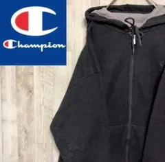 チャンピオン スウェット パーカー ビッグサイズ 裏起毛 ゆるだぼ ロゴ XL