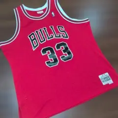 希少2XL】ミッチェルアンドネス NBA ブルズ ピッペン ユニフォーム 赤