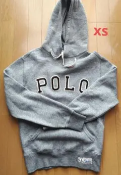 ポロラルフローレン　グレー　パーカー　xs