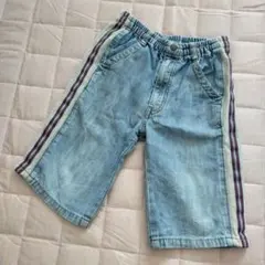 マイルドクラブ ズボン ハーフパンツ 半ズボン ライトブルー ブルー 110