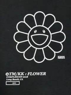 TM/KK FLOWER 村上隆３００枚限定Tシャツ ブラックサイズS 激レアのサムネイル