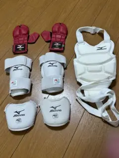 Mizuno 空手防具セット - メルカリ