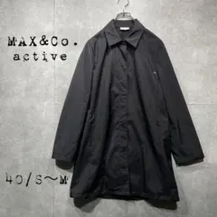 MAX&Co.マックスアンドコー　ナイロンコート　イタリア製40
