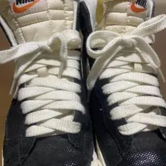 NIKE ハイカットスニーカー ブラック/ホワイト