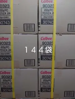 カルビー ポテトチップス プロ野球スピリッツＡ 144袋 賞味期限2026/05