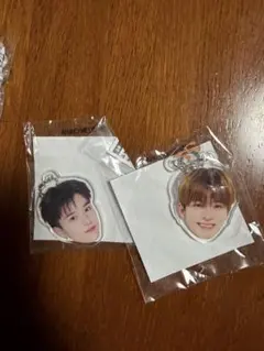 TREASURE 顔アクキー カプセルトイ アサヒ 喜怒哀楽 TRUZ