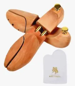 シューキーパー 2点セット 木製 革靴 形崩れ防止　26〜27cm