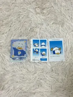 サンリオキャラクターズ ウエハース あひるのペックル 証明写真風 スマロイド