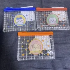 ちいかわミニメッシュポーチ3点セット