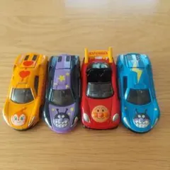 トミカ アンパンマン ミニカー 4台セット