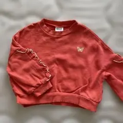 BREEZE キッズ トレーナー 100cm レッド