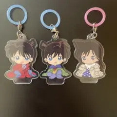 名探偵コナン　ふらっとめじるしアクセサリー　工藤新一　毛利蘭