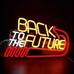 New【最安値ネオン祭り】No1バック・トゥ・ザ・フューチャーg