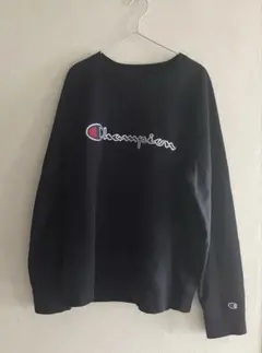 Champion メンズ　ネイビー トレーナー XL