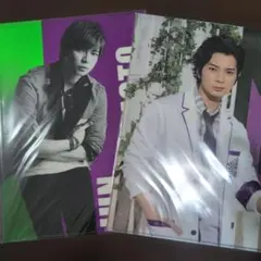 嵐 松本潤さん クリアファイル2枚セット