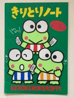 新品未使用品 希少 1990年 サンリオ けろけろけろっぴの回文かるた