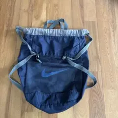 NIKE ナップザック 巾着型 ネイビーのサムネイル