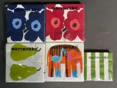 marimekko ペーパーナプキン 5種セット マリメッコのサムネイル