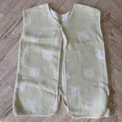 【はぐまむ】ベビー用フリースパジャマ クマ柄