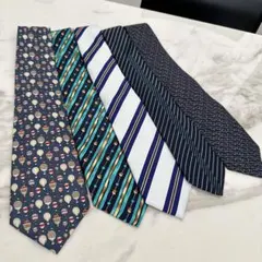 メンズネクタイ（青系）