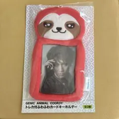 GENIC トレカ付きふわふわカードキーホルダー 雨宮翔 - メルカリ