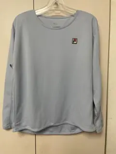 FILA ライトブルー 長袖Tシャツ