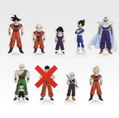 ドラゴンボール 이치방쿠지 アクリルスタンド 8個