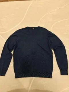 UNIQLO ネイビー ニットセーター Lサイズ