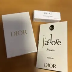 DIOR ジャドールインテンス パルファン、サクラ オードゥパルファン、トランプ