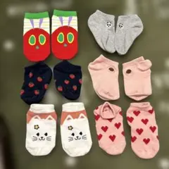 ベビー靴下6足セット（キャラクター）