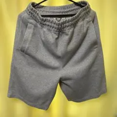 ‼️新品未使用‼️ ユニクロ　スウェットワイドショーツ　グレー　M