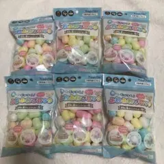 【値下げ】☆水でくっつく！ふわふわブロック パステル 6点セット☆のサムネイル