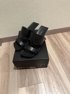 UNITED NUDE ブラック サンダル 24.5-25cm 黒