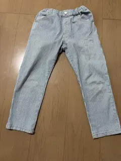 BREEZE 冷感素材ストライプ柄 子供用パンツ 120サイズ
