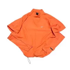 00s NIKE 斜めジップナイロンジャケット archiveデタッチャブル