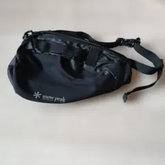 snow peak ボディバッグ ブラック