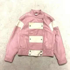 Courreges Pink Leather Jacket archive