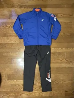 アシックス　A-I-M 中わたブレーカージャケット・パンツ　セットアップ