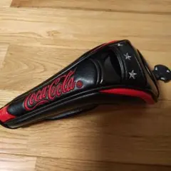 Coca-Cola ゴルフ ヘッドカバー ブラック レッド