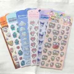 ダイソー　サンリオ　Sanrio　 ぷくっとシール 6枚セット