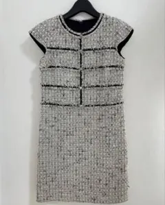 ANAYI ツイード 半袖ワンピース　卒業式・入学式・フォーマル