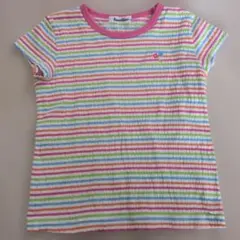 familiar ストライプ Tシャツ