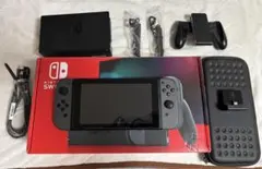 Nintendo Switch 本体 グレー 付属品あり
