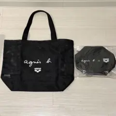 agnes b. arena アニエスベー アリーナ メッシュバッグ ポーチ