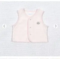 bebe ベビーベスト ピンク 星柄　サイズ60〜80