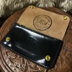 ウルフズヘッド表刻印ショートウォレット白 オマケ付 wolf's head