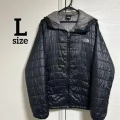 THE NORTH FACE フード付きダウンジャケット L ブラック 中綿